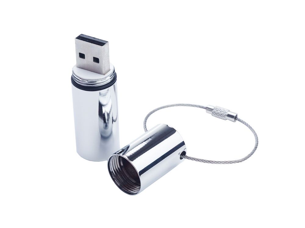 USB 2.0- флешка на 16 Гб «Цилиндр»